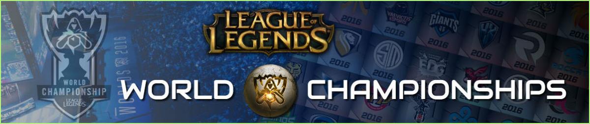 League of Legends World Championship esports bets