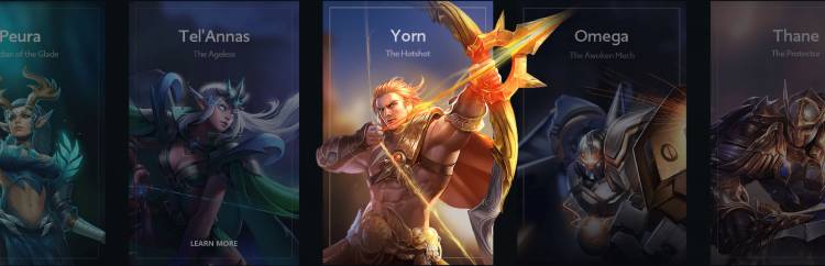 Arena of Valor heroes