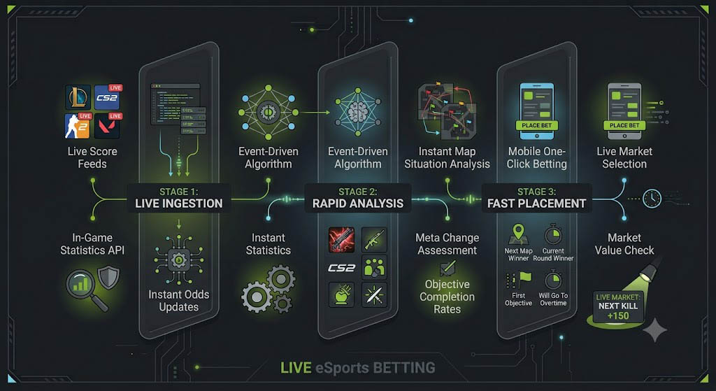 Live ESports Betting Sites